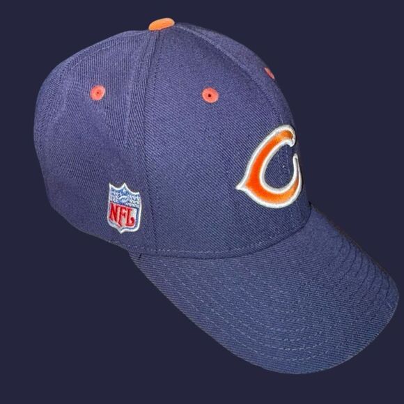 NFL Chicago Bears Reebok Logo Cap Adjustable Fit Back Hat OSFA - Picture 4 of 10